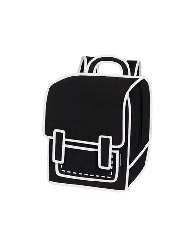 Jump From Paper 2D Backpack SPACEMAN GRAFFITI Black