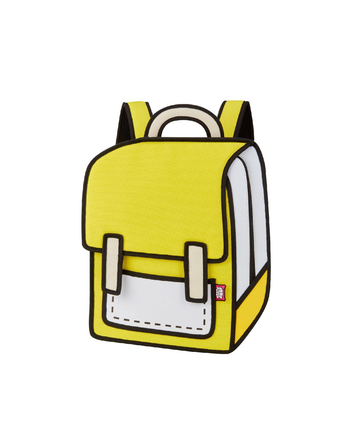 Jump From Paper 2D Backpack SPACEMAN COLOR ME IN Minion Yellow