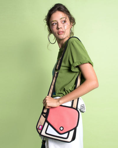 Jump From Paper 2D Shoulder Bag GIGGLE JUNIOR COLOR ME IN Watermelon Image 2