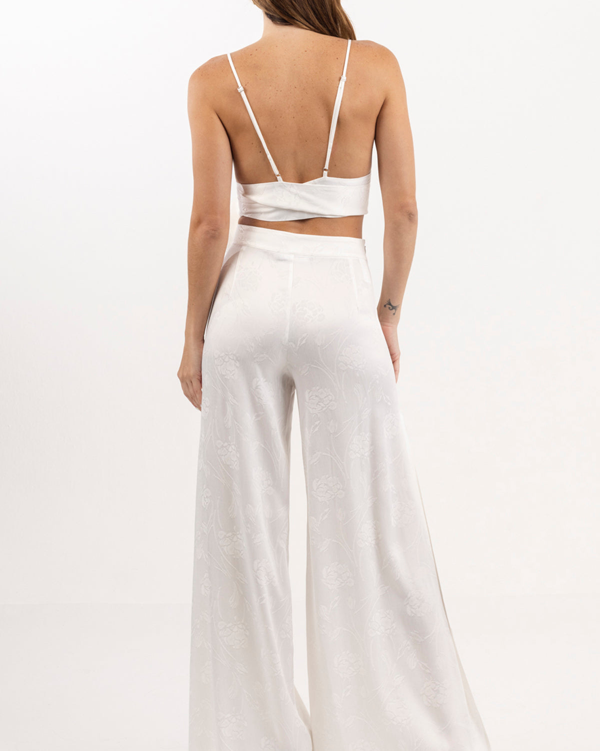 niLuu Women's Flared Pants HERA MAGNOLIA Size L