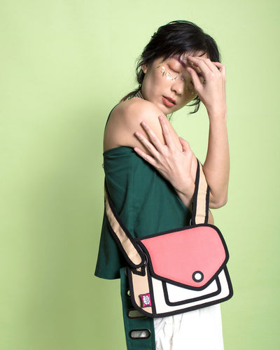 Jump From Paper 2D Shoulder Bag GIGGLE COLOR ME IN Watermelon Image 2