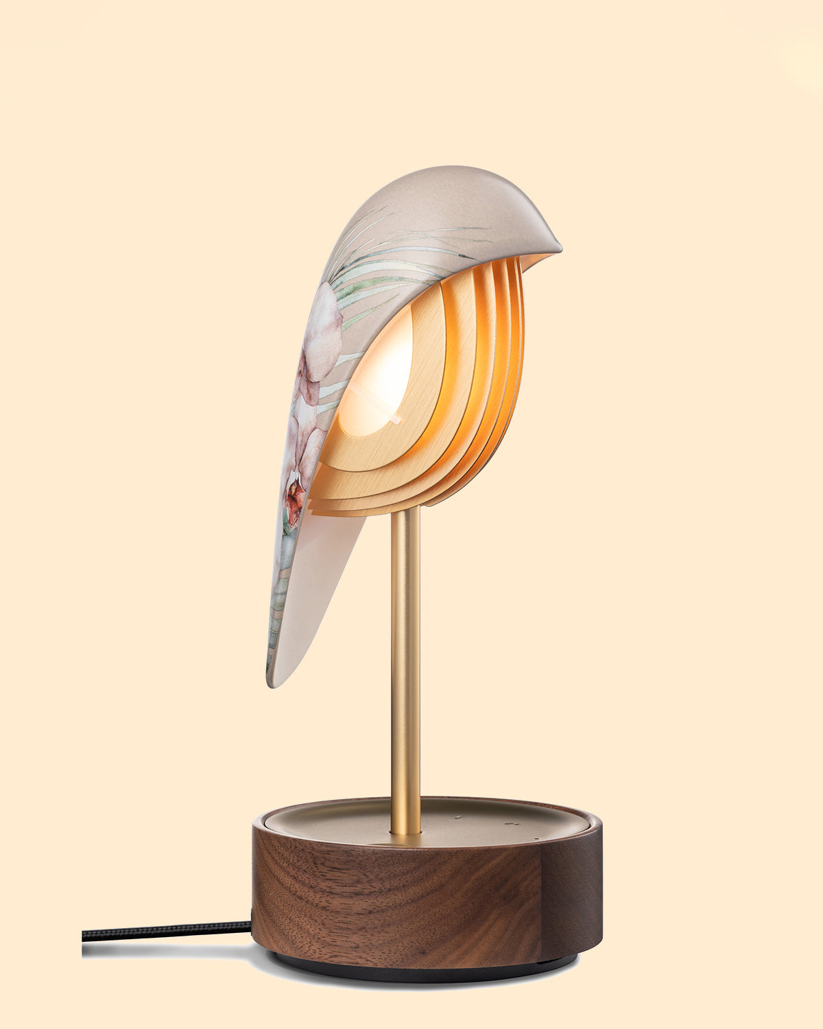 DAQICONCEPT Alarm Clock + Light CHIRP BLOOMING ORCHID