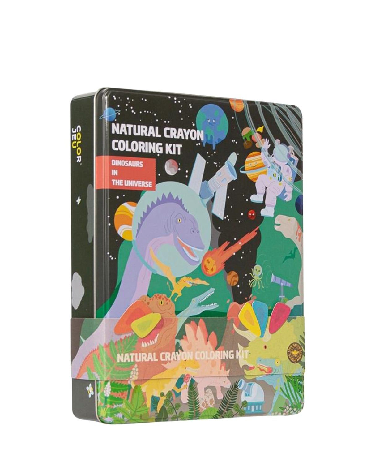 Color Jeu Coloring Kit PARTY SET Dinosaurs in the Universe