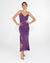 niLuu Women's Slip Dress CHARLOTTE Violet Size L