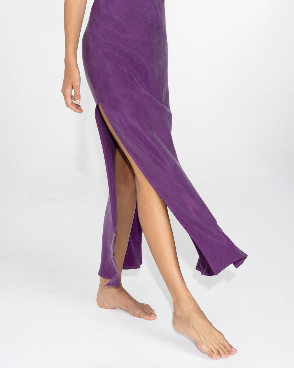 niLuu Women's Slip Dress CHARLOTTE Violet Size L