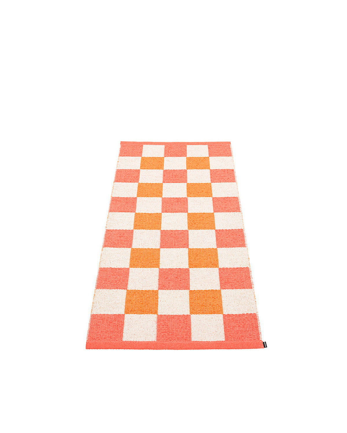 Pappelina Rug PIX Flamingo/Vanilla/Pale Orange 2.25 x 5.25 ft  image 1