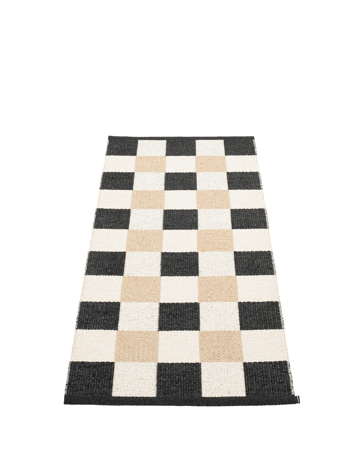 Pappelina Rug PIX Black/Vanilla/Beige  image 1