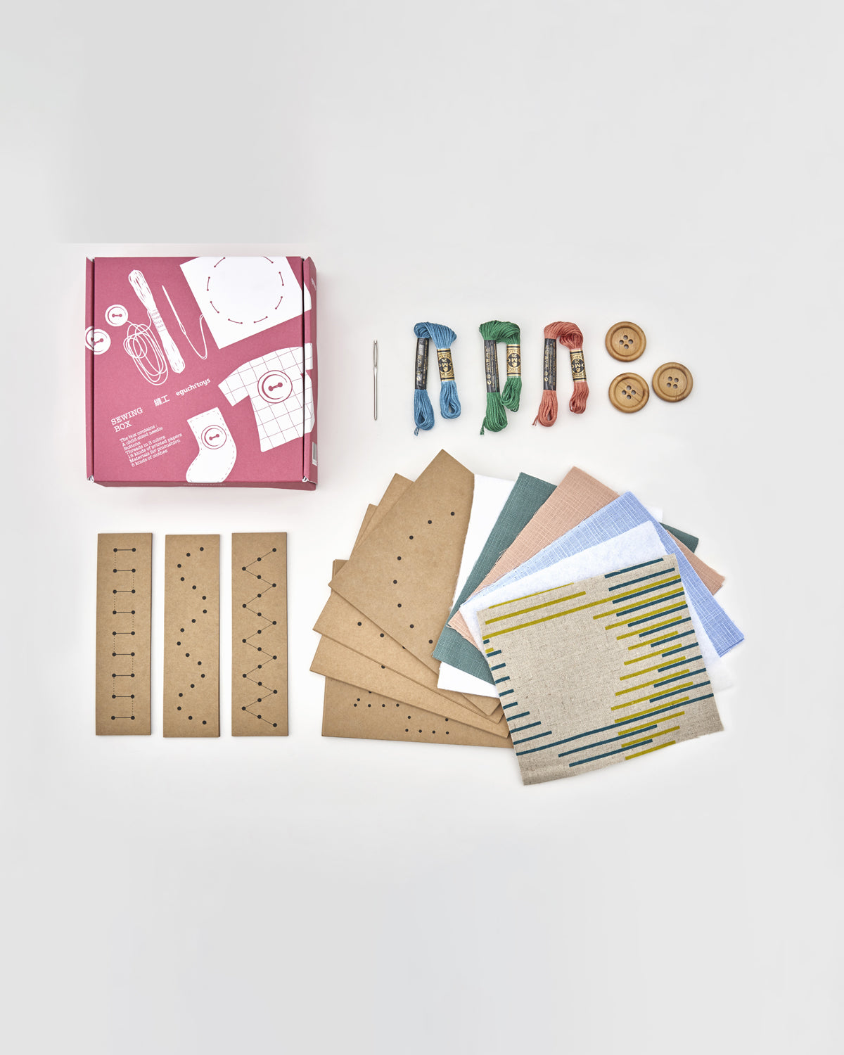 Eguchi Toys Learning Set SEWING BOX