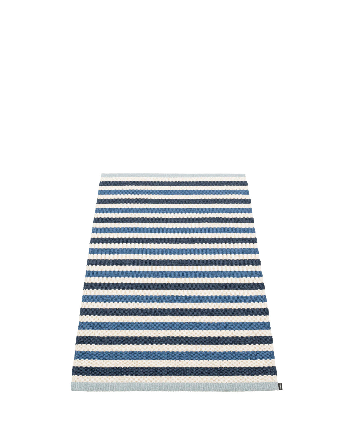 Pappelina Rug TEO Denim/Dark Blue/Vanilla 2.25 x 4 ft  image 1