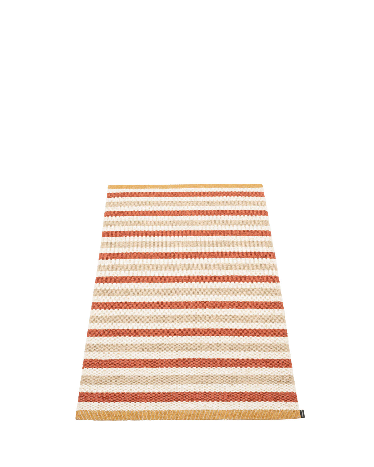 Pappelina Rug TEO Brick/Beige/Vanilla 2.25 x 4 ft  image 1