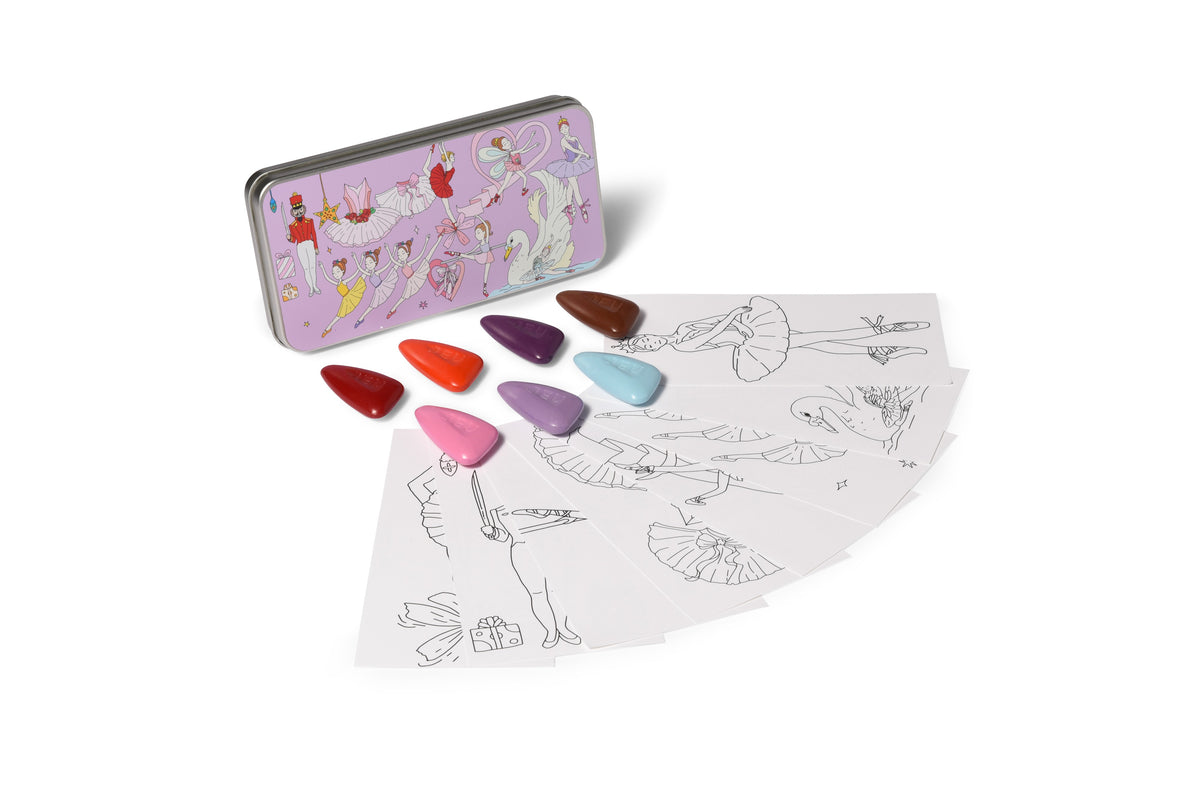 COLOR JEU Coloring Kit - 3 units in set - BALLERINA Large