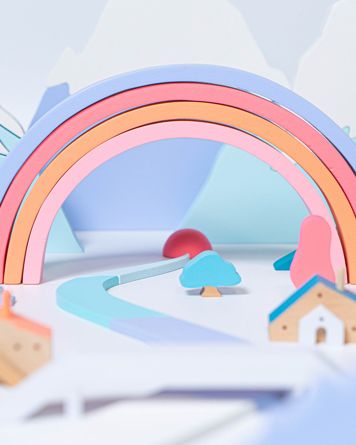 Eguchi Toys Puzzle LANDSCAPE BLOCKS Large