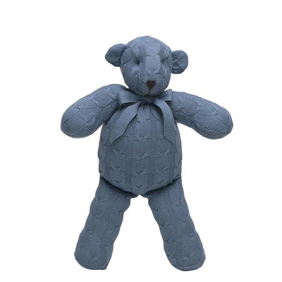 Rian TricotPlush CABLE KNIT TEDDY BEAR Colors