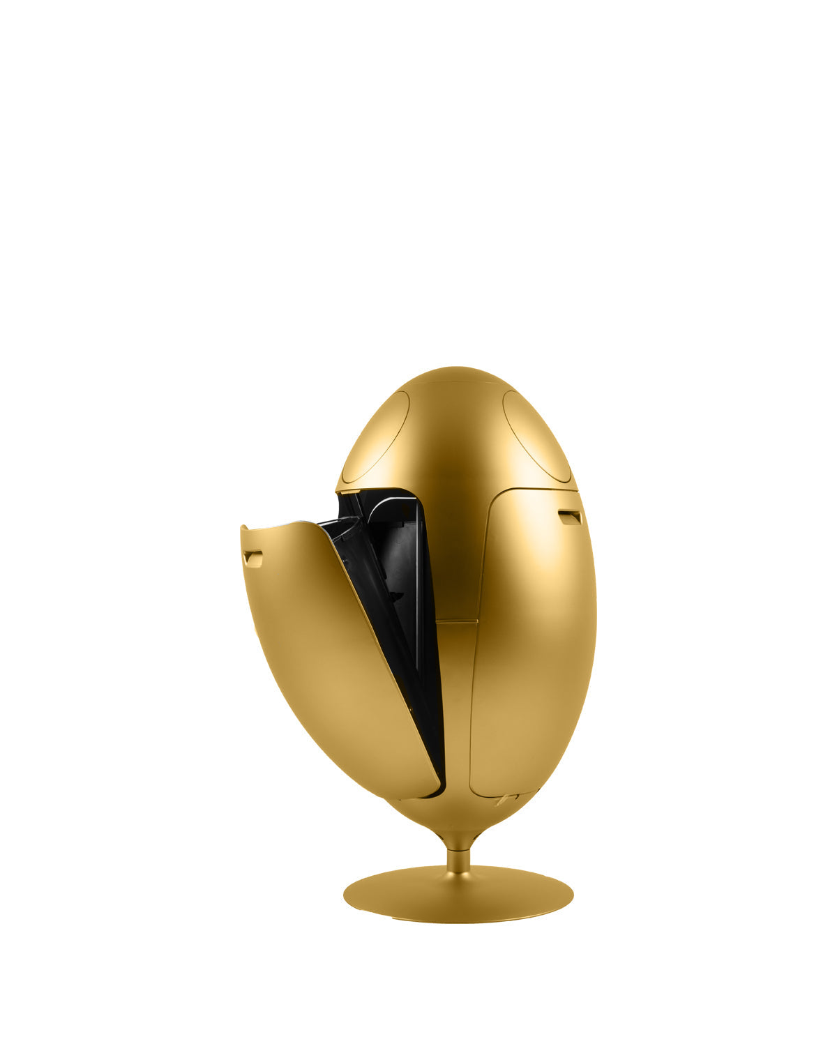 SoldiDesign Recycling/Waste Bin OVETTO METALLIC