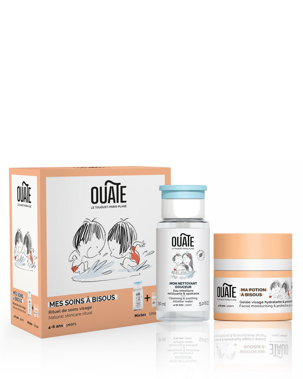 OUATE Duo Set MY KISSABLE SKINCARE ROUTINE Unisex (ages 4-6)
