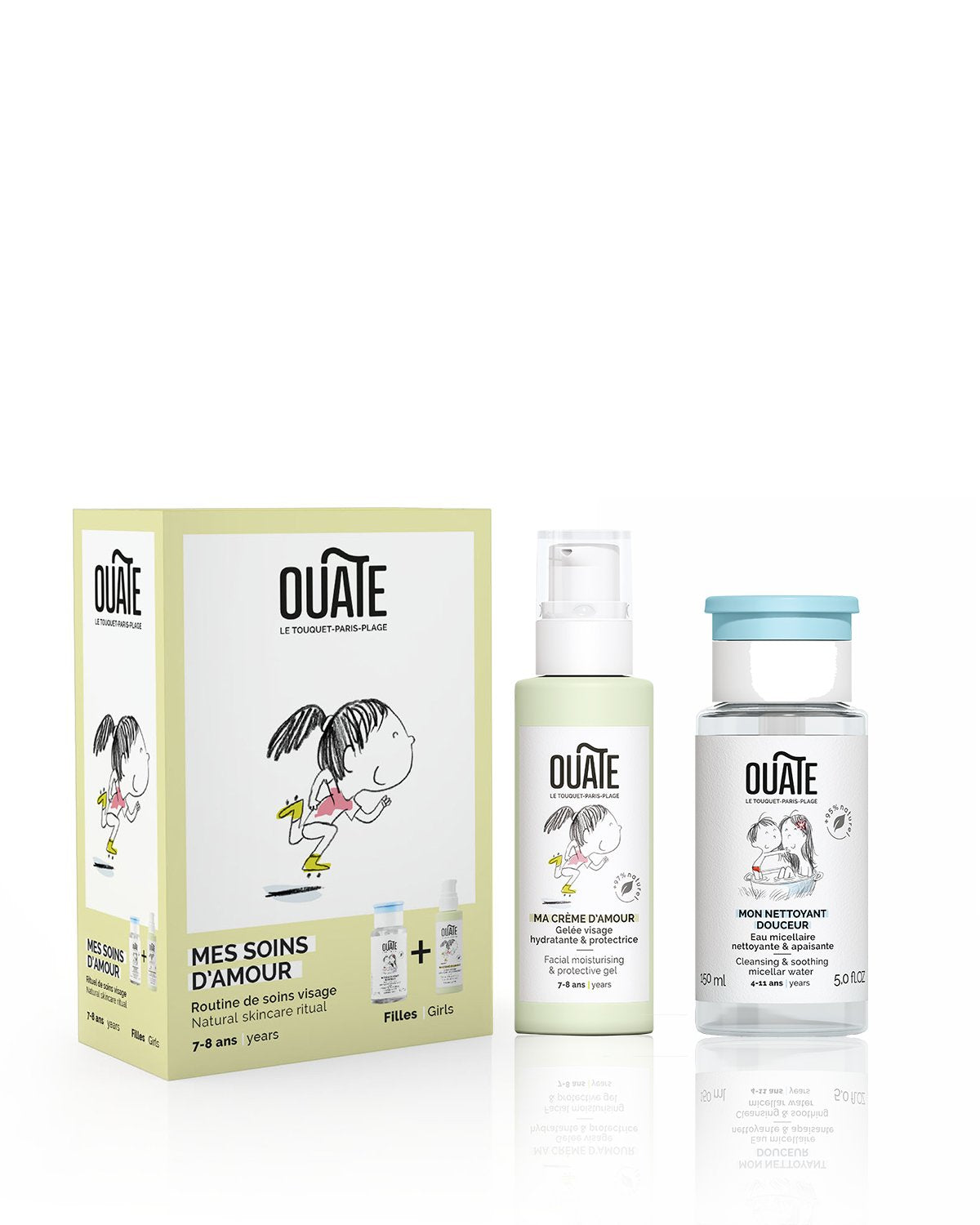 OUATE Duo Set MY LOVABLE SKINCARE ROUTINE Girls (ages 7-8)