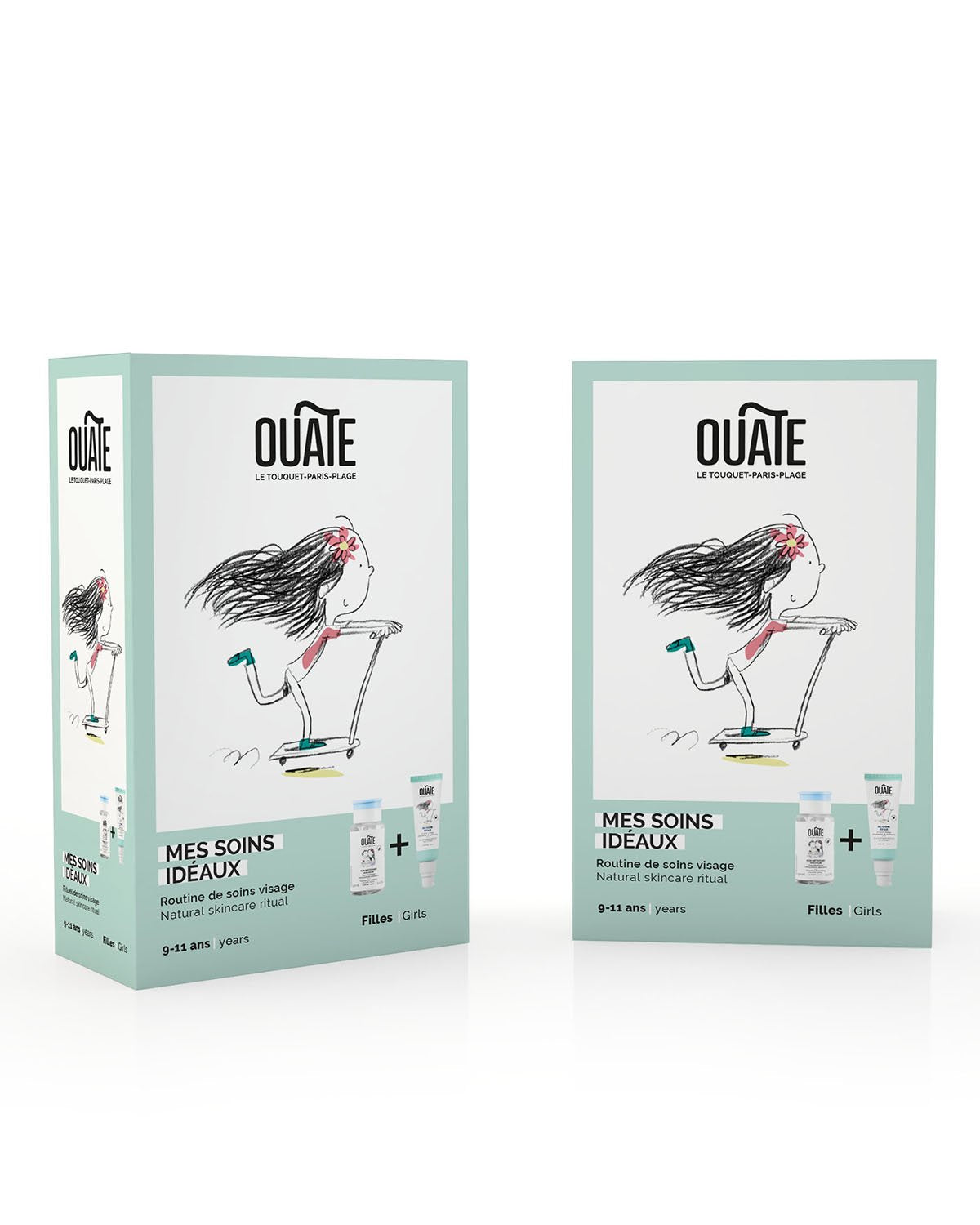 OUATE Duo Set MY IDEAL SKINCARE ROUTINE Girls (ages 9-11)