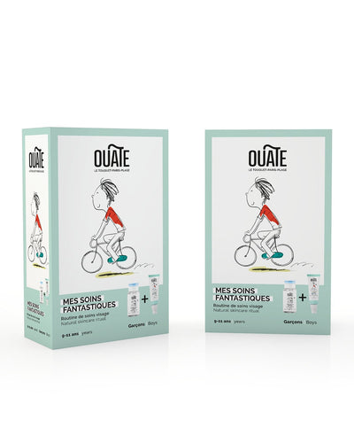 OUATE Duo Set MY FANTASTIC SKINCARE ROUTINE Boys (ages 9-11)