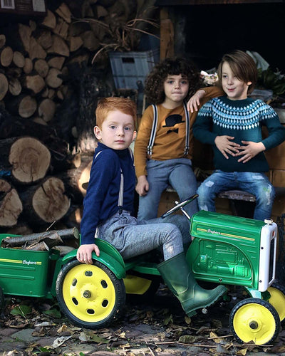 Baghera Ride-On TRACTOR WITH TRAILER