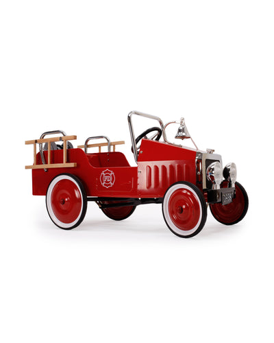 Ride-On FIREMAN PEDAL CAR Red