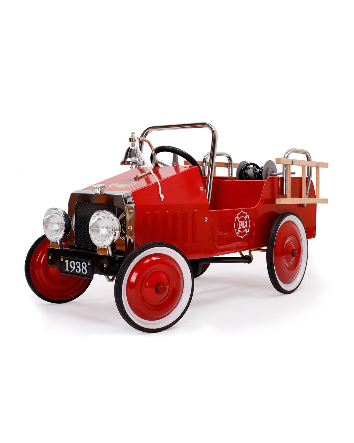 Baghera Ride-On FIREMAN PEDAL CAR Red