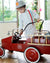 Ride-On FIREMAN PEDAL CAR Red