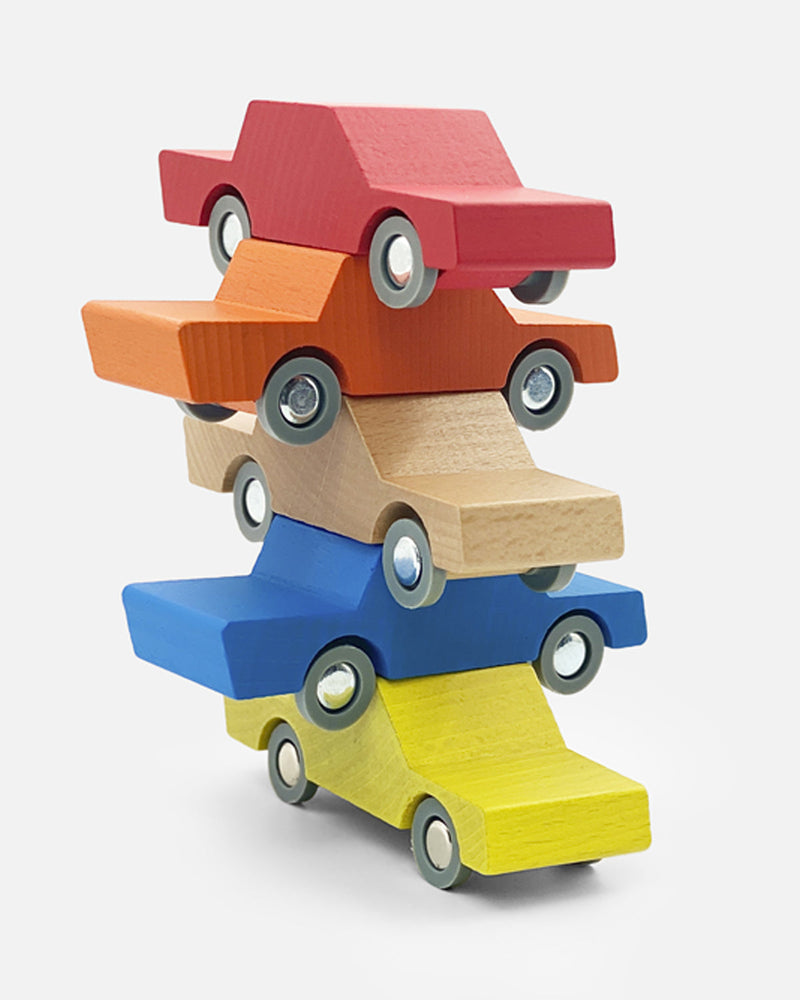 Waytoplay Car BACK AND FORTH Set of Five