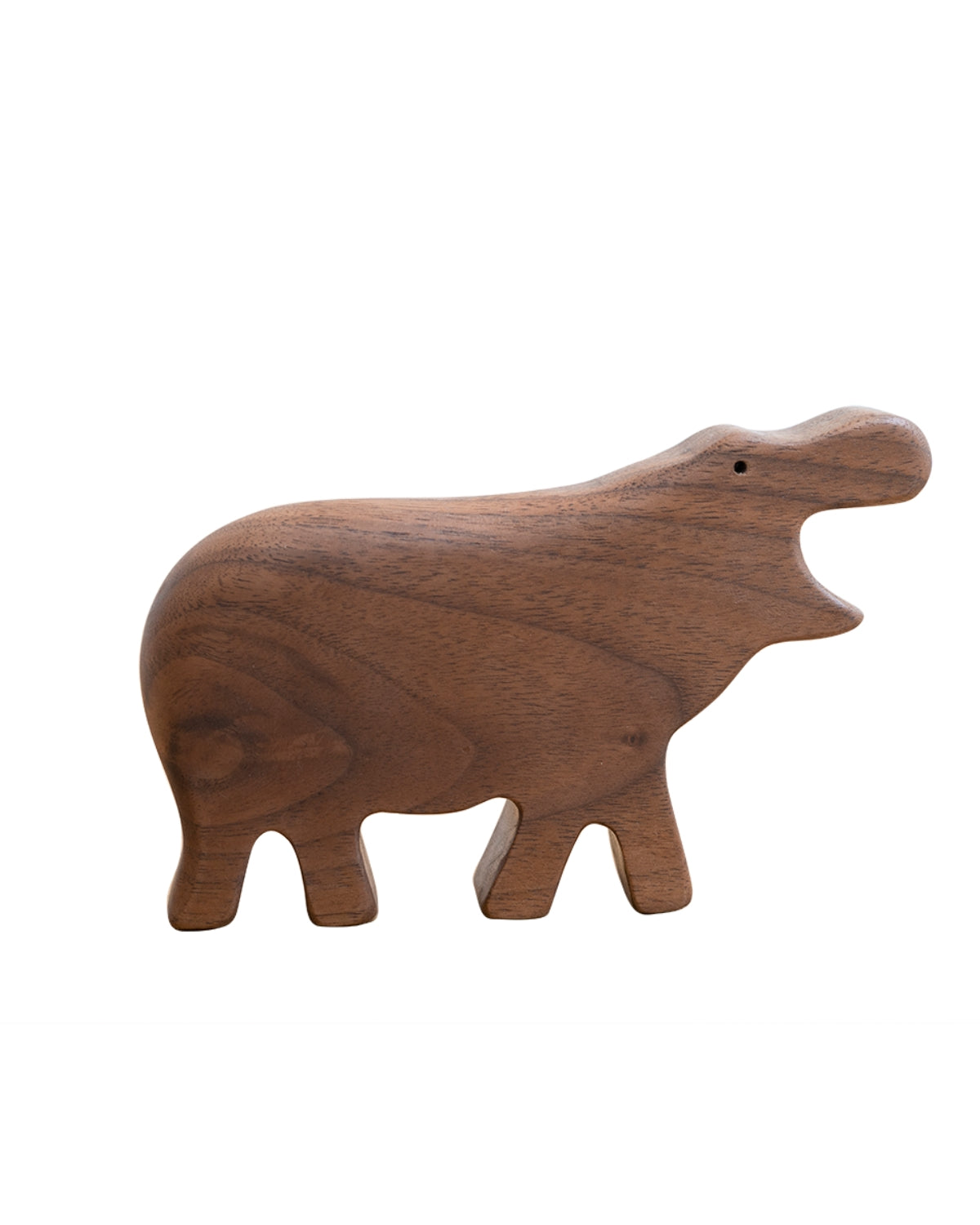 Eguchi Toys Rattle HIPPO Wood