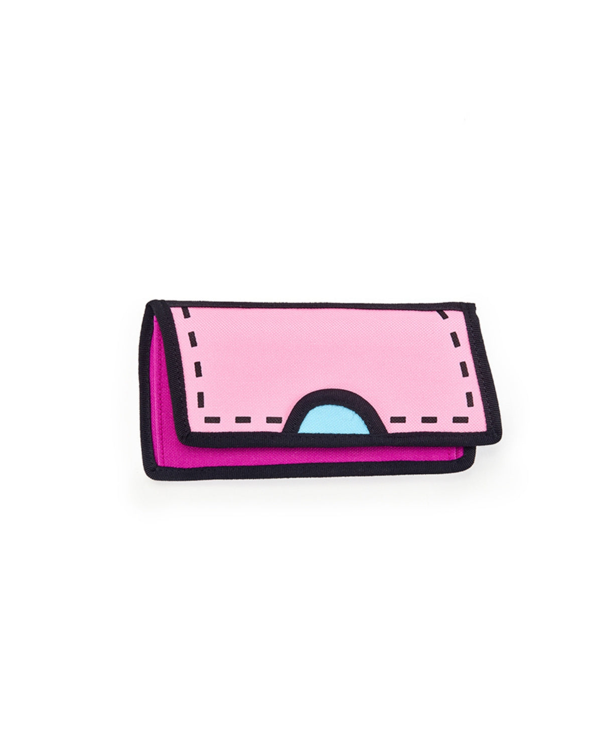 JumpFromPaper 2D Purse SPOTLIGHT Neon Pink
