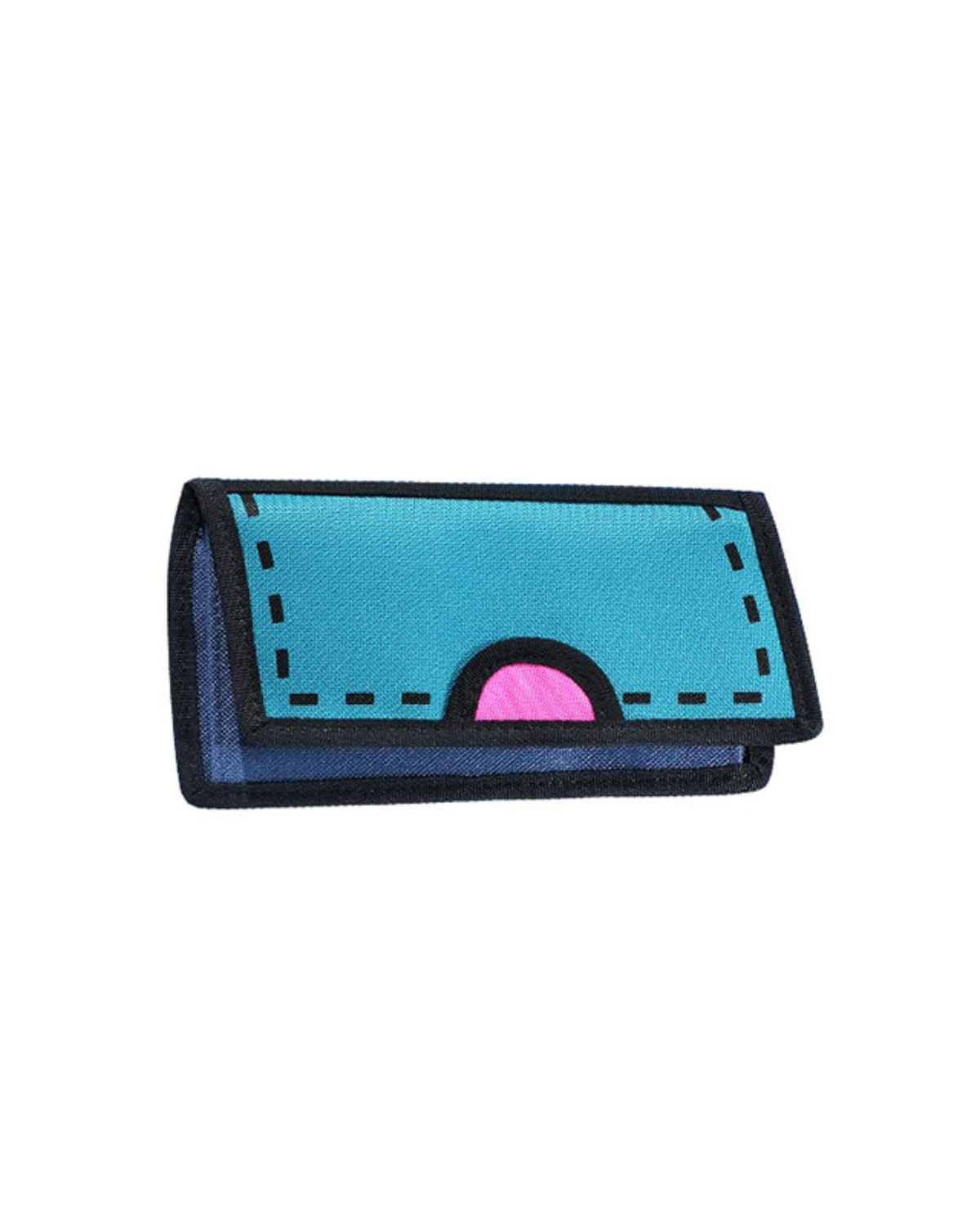 Jump From Paper 2D Purse SPOTLIGHT Gulf Blue