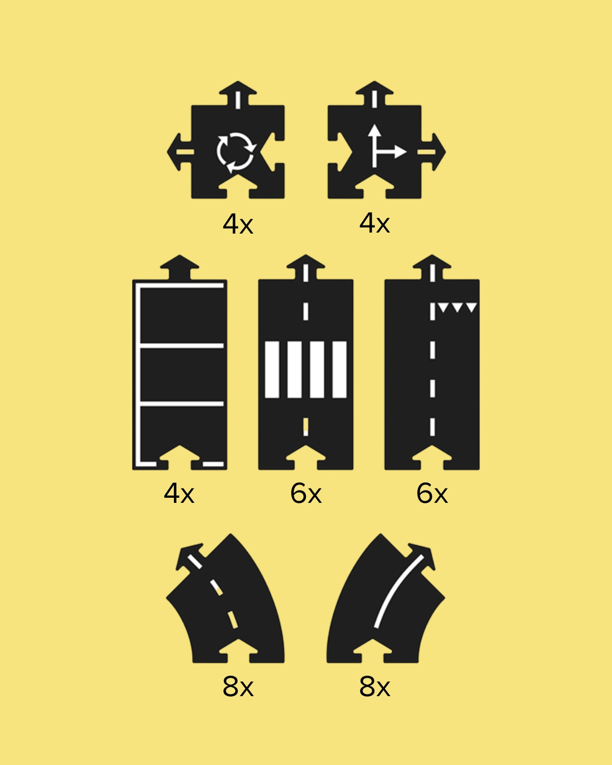 Waytoplay Road Track DELUXE SET Small
