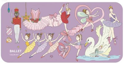 COLOR JEU Coloring Kit - 3 units in set - BALLERINA Large