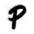 Light Plus Nine Nimix ALPHABETS Black Medium