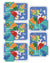 Color Jeu Coloring Kit - 5 units in set - OCEAN CREATURES Small