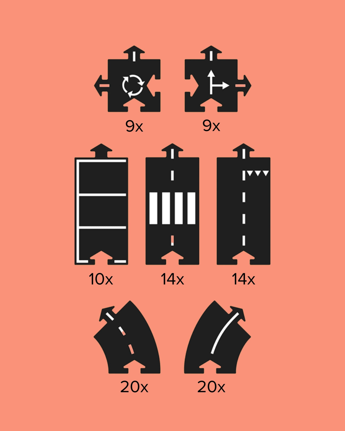 Road Track DELUXE SET Large