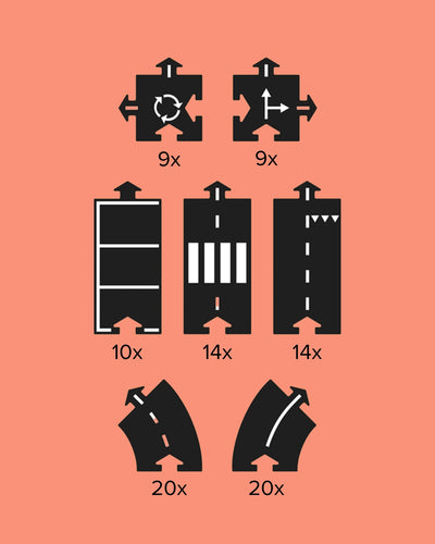 Road Track DELUXE SET Large