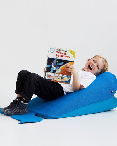 EO Play Floor Pillow Zoo Collection WHALE Large