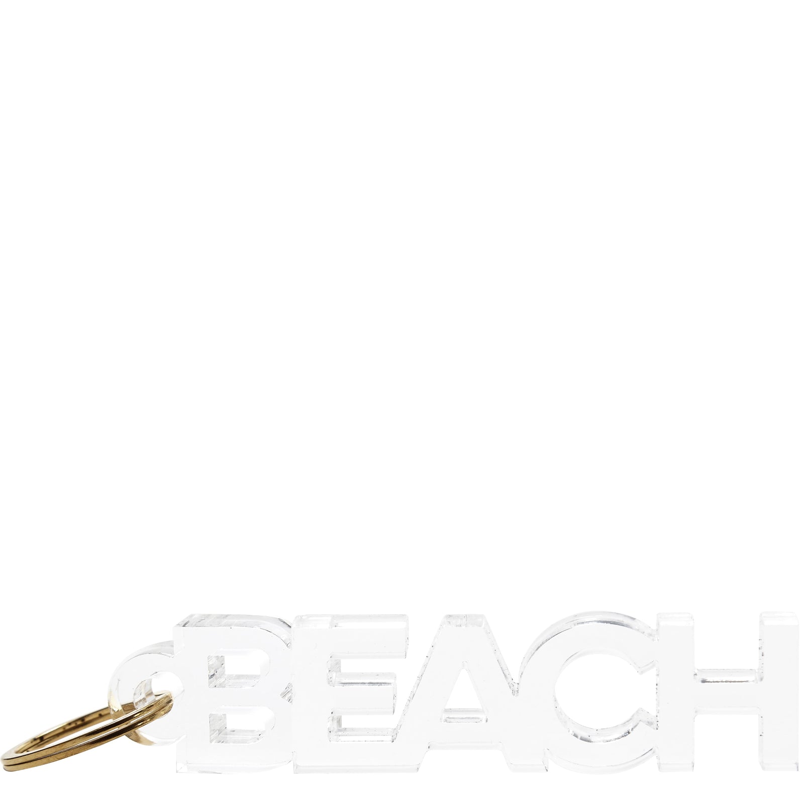 Tara Wilson Designs Keychain BEACH 1" h