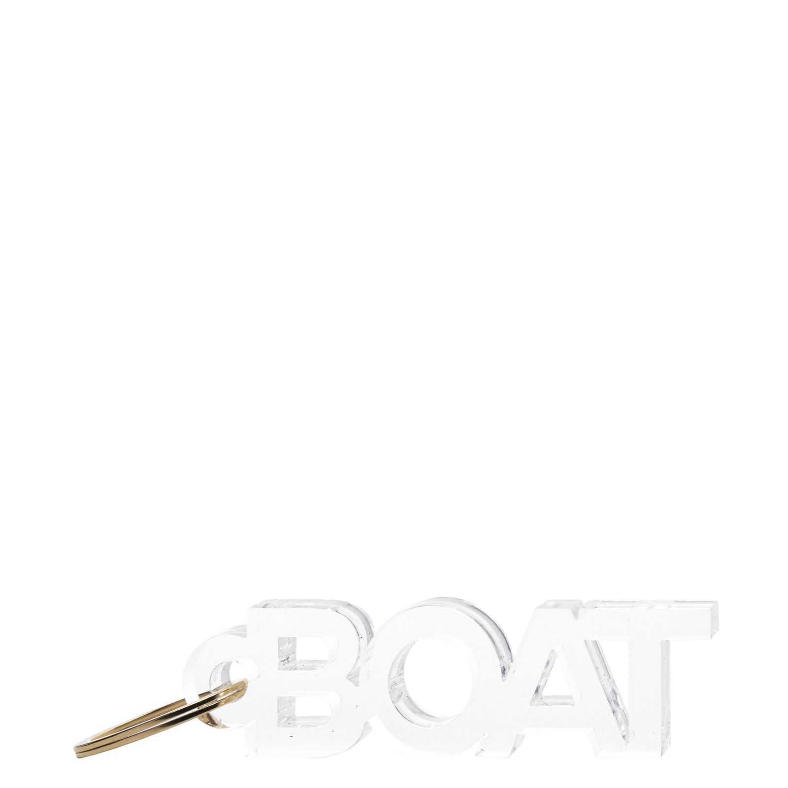 Tara Wilson Designs Keychain BOAT 1" h