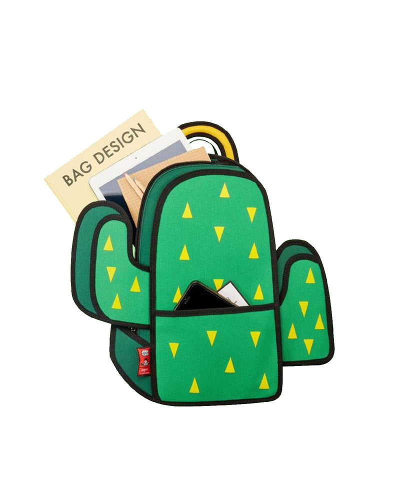 Jump From Paper 2D Backpack POP ART CACTUS