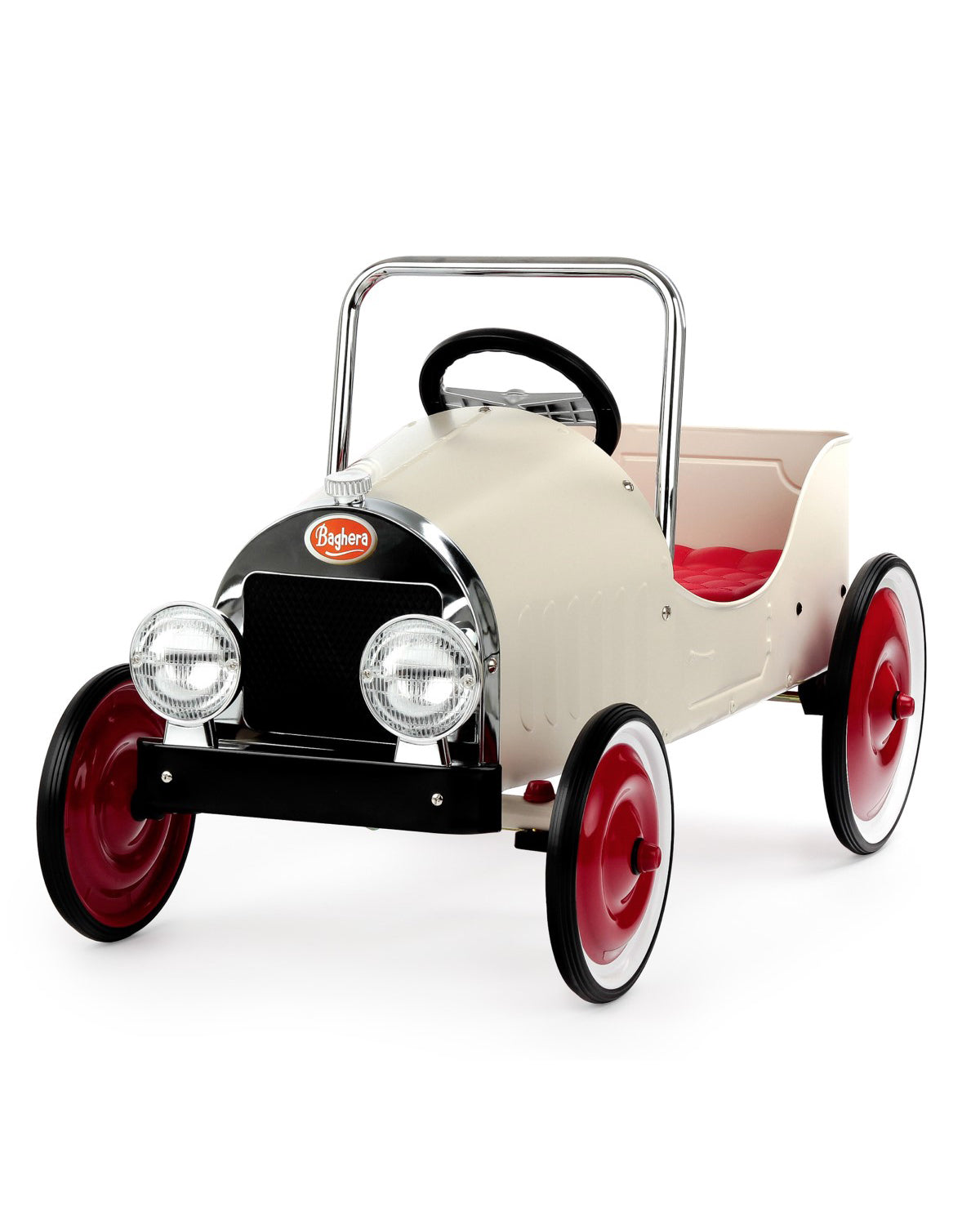 Ride-On CLASSIC PEDAL CAR White