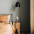 Daqi Alarm clock white porcelain bird with walnut wood base wakes up with bird sound works with an app