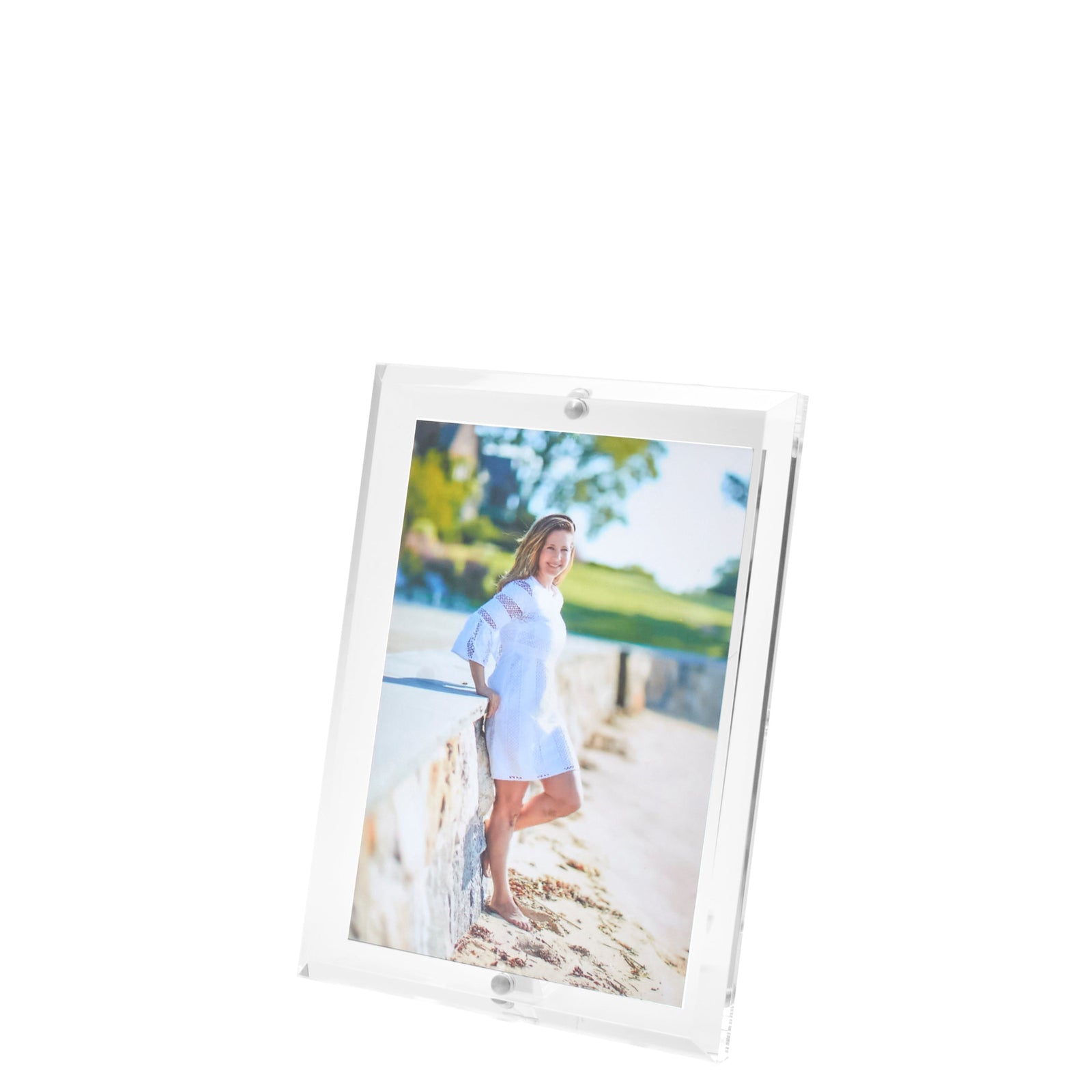 Tara Wilson Designs Frame BEVELED 5" x 7" for Photo Size 4" x 6"