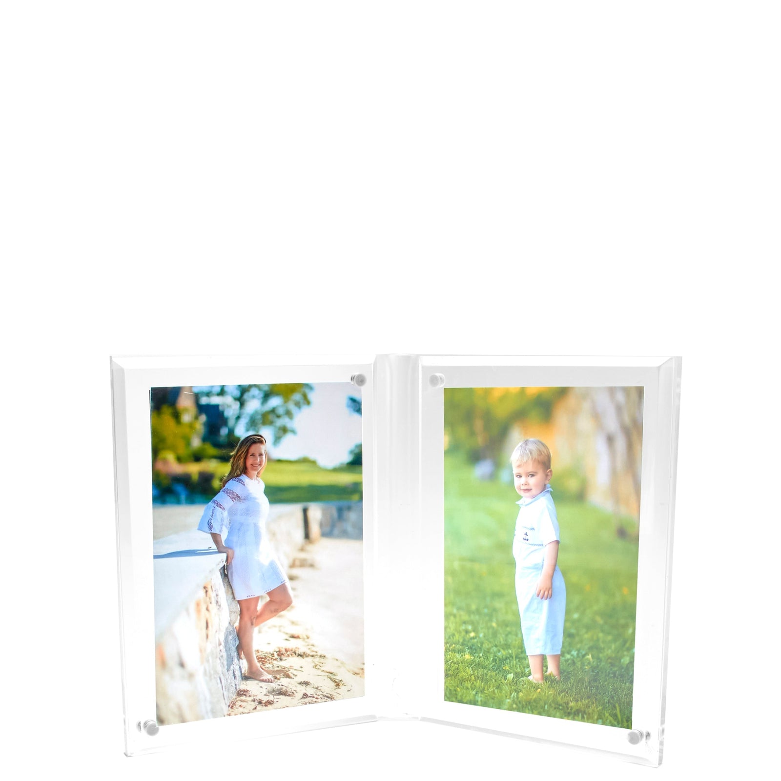 Tara Wilson Designs Frame DOUBLE BEVELED Large for Photo Size 4" x 6" or 5" x 7"