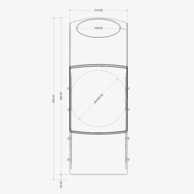SoldiDesign Laundry Bin BUC ABS