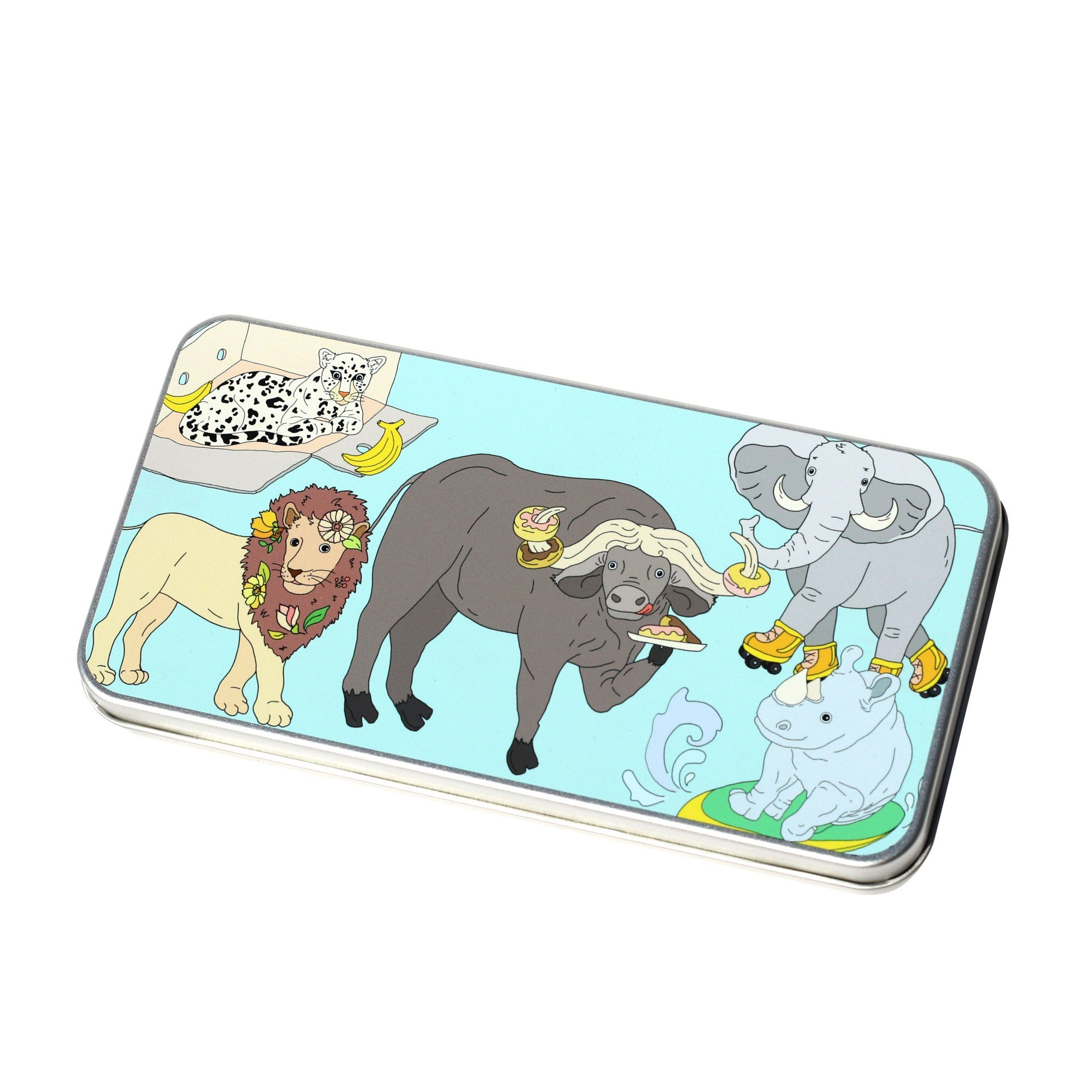 COLOR JEU Coloring Kit - 3 units in set - SAFARI BIG FIVE Large