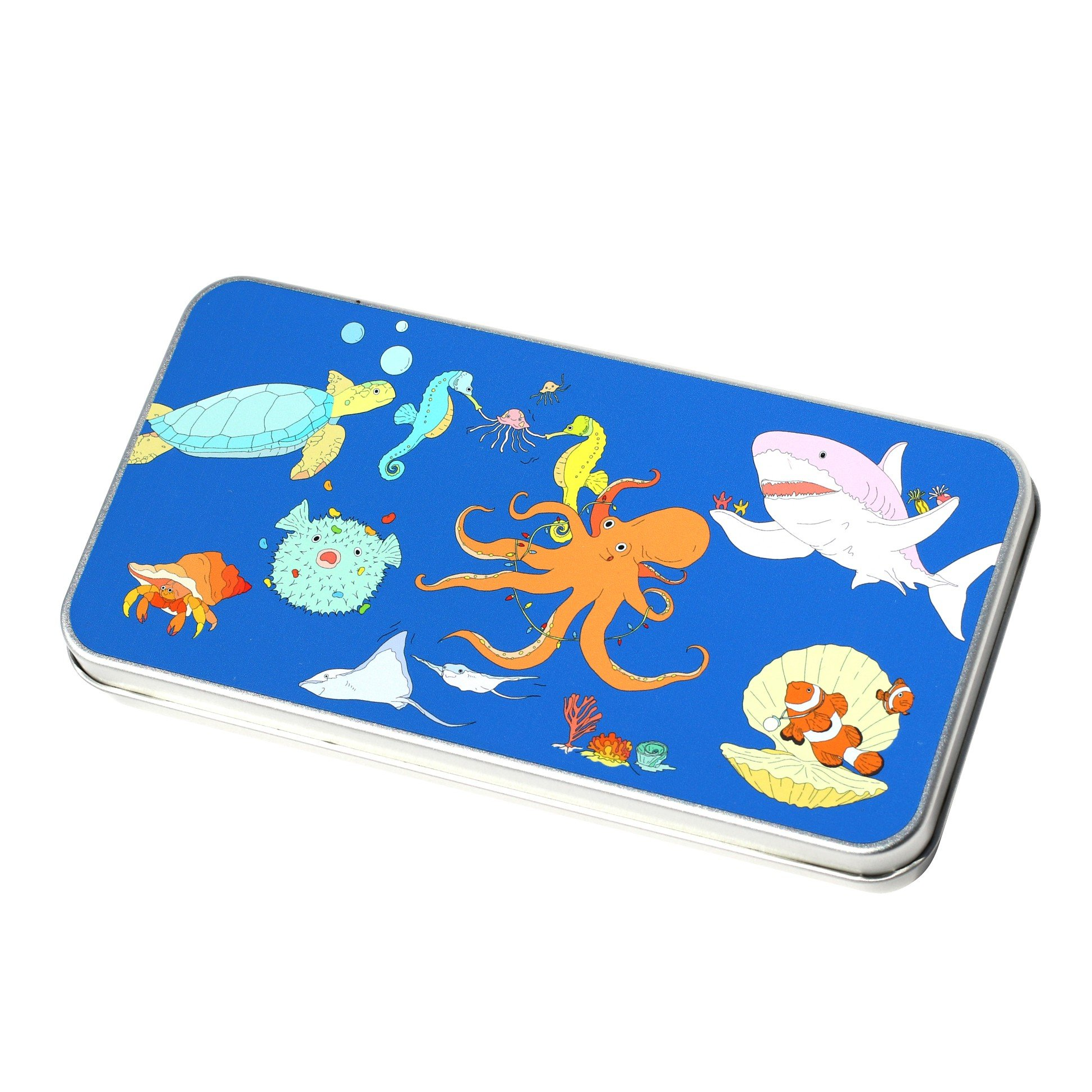 COLOR JEU Coloring Kit - 3 units in set - OCEAN CREATURES Large