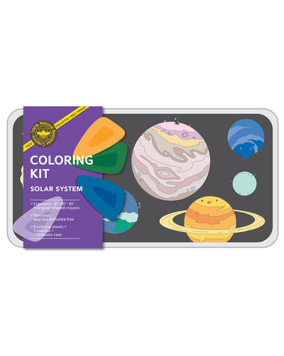 Coloring Kit - 3 units in set - SOLAR SYSTEM Large