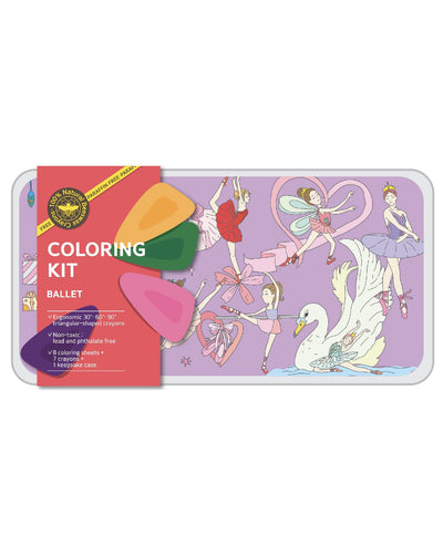 COLOR JEU Coloring Kit - 3 units in set - BALLERINA Large