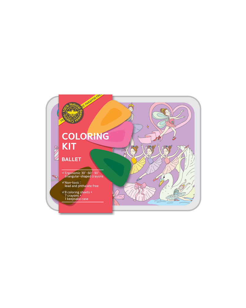 Color Jeu Coloring Kit - 5 units in set - BALLERINA Small